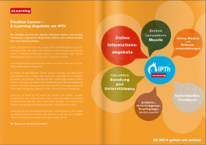 IPTh E-Learning 2014